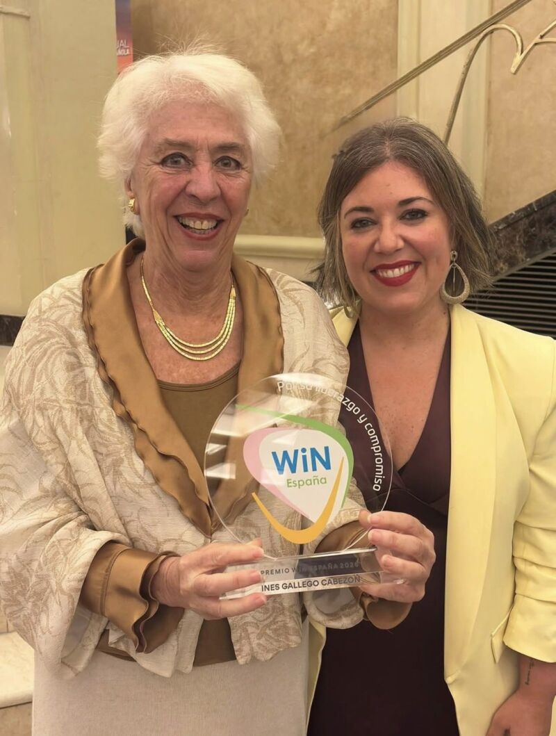 Image for the Tweet beginning: 🏆¡Premio WiN Spain 2026!

Hoy en